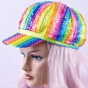 Unisex pride Rainbow Festive Party hat